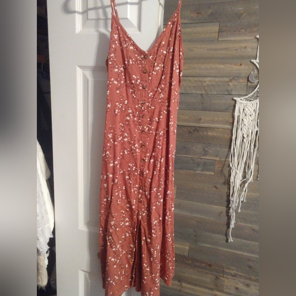 Midi floral dress